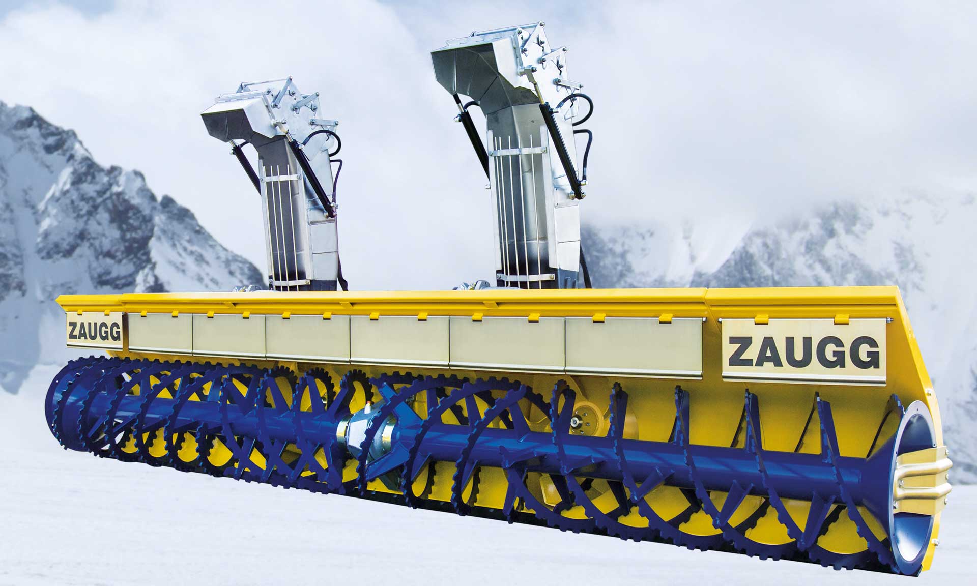 Fraise neige industrielle Zaugg SF90-100-280 2m80
